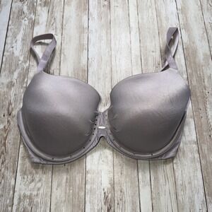 Victoria's Secret gray lightly lined 32DDD normcore bra